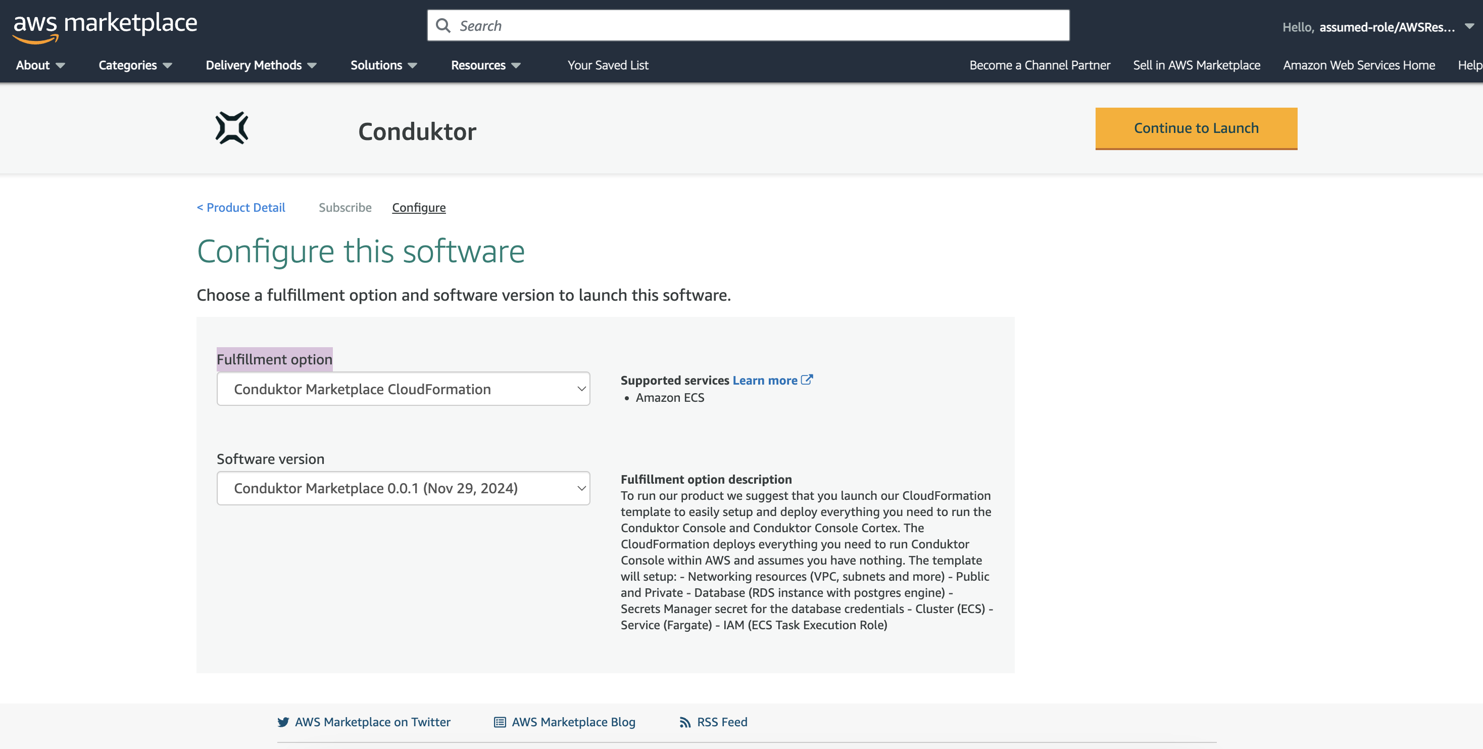 AWS Marketplace